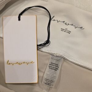 Women's Lovewave White Leggings